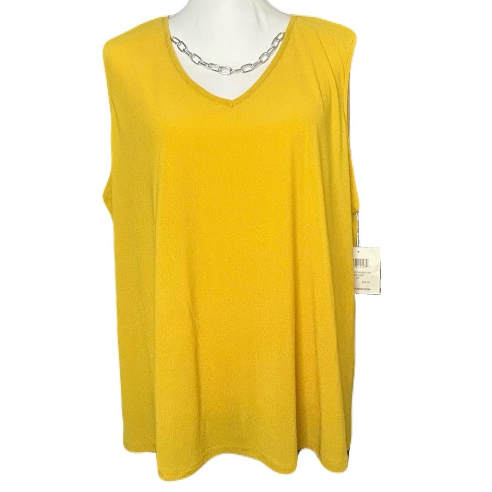 NWT 89th + Madison Sleeveless Shirt, Size 2X